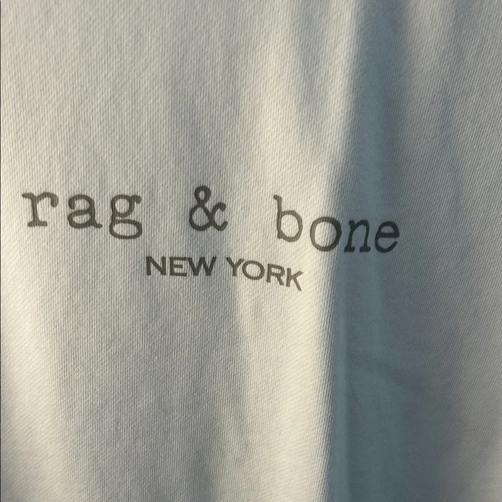 Rag & Bone Cream Crew Neck Sweatshirt - Picture 3 of 3